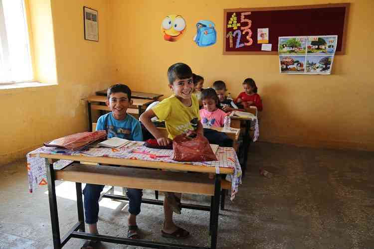 Çınar Belediyesi Başkanı Köksalan İlköğretim Okulu Öğrencileriyle Buluştu 